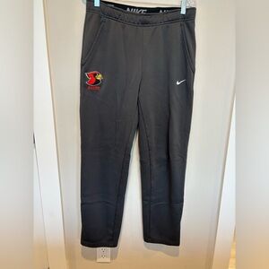 Nike Black Joggers with Logo Embroidery